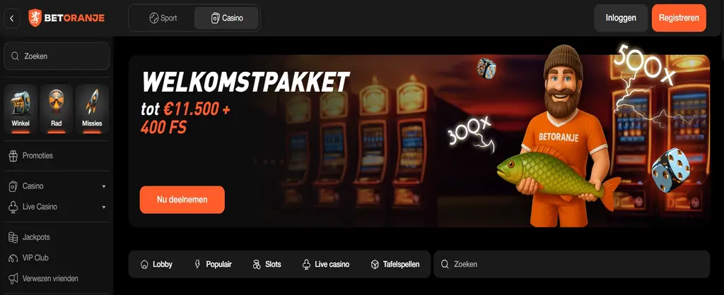 Betorange Casino online casino buitenland